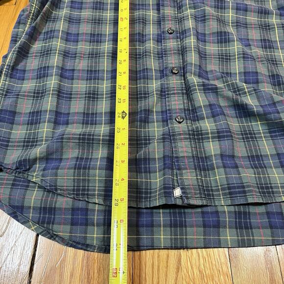 Denim & Supply Lot of 2 Mens Large Plaid ButtonDown Shirt Ralph Lauren Green Red - Picture 4 of 15